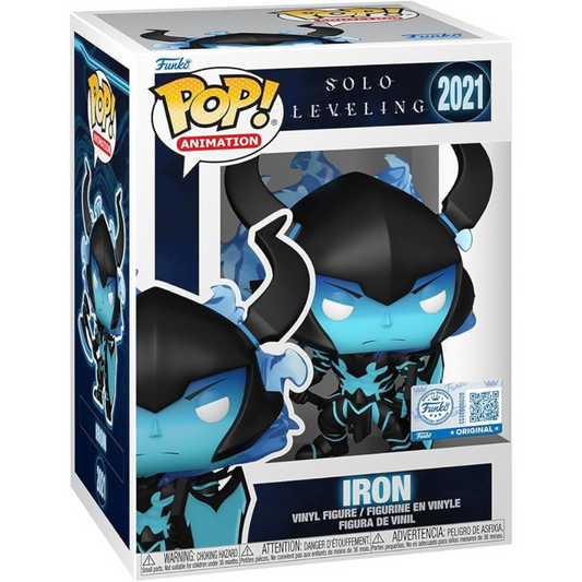 Funko Pop! Animation: Solo Leveling - Iron - 1/6 Odds for Rare Chase Variant - Glow in The Dark - Styles May Vary - Amazon Exclusive - Collectable Vinyl Figure - Gift Idea - Anime Fans nirvanaguru