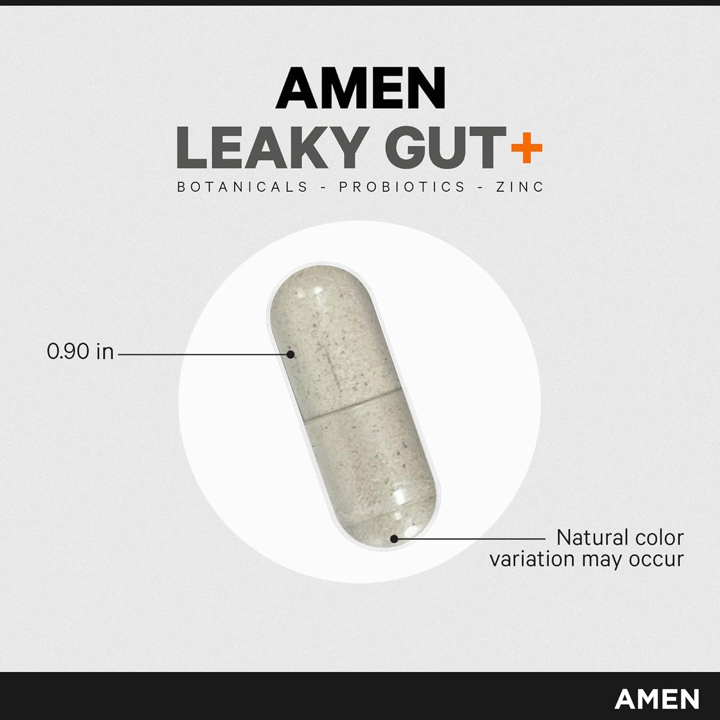 Amen Leaky Gut Supplement - Advanced Formula with Bioavailable L Glutamine - Nirvana Guru