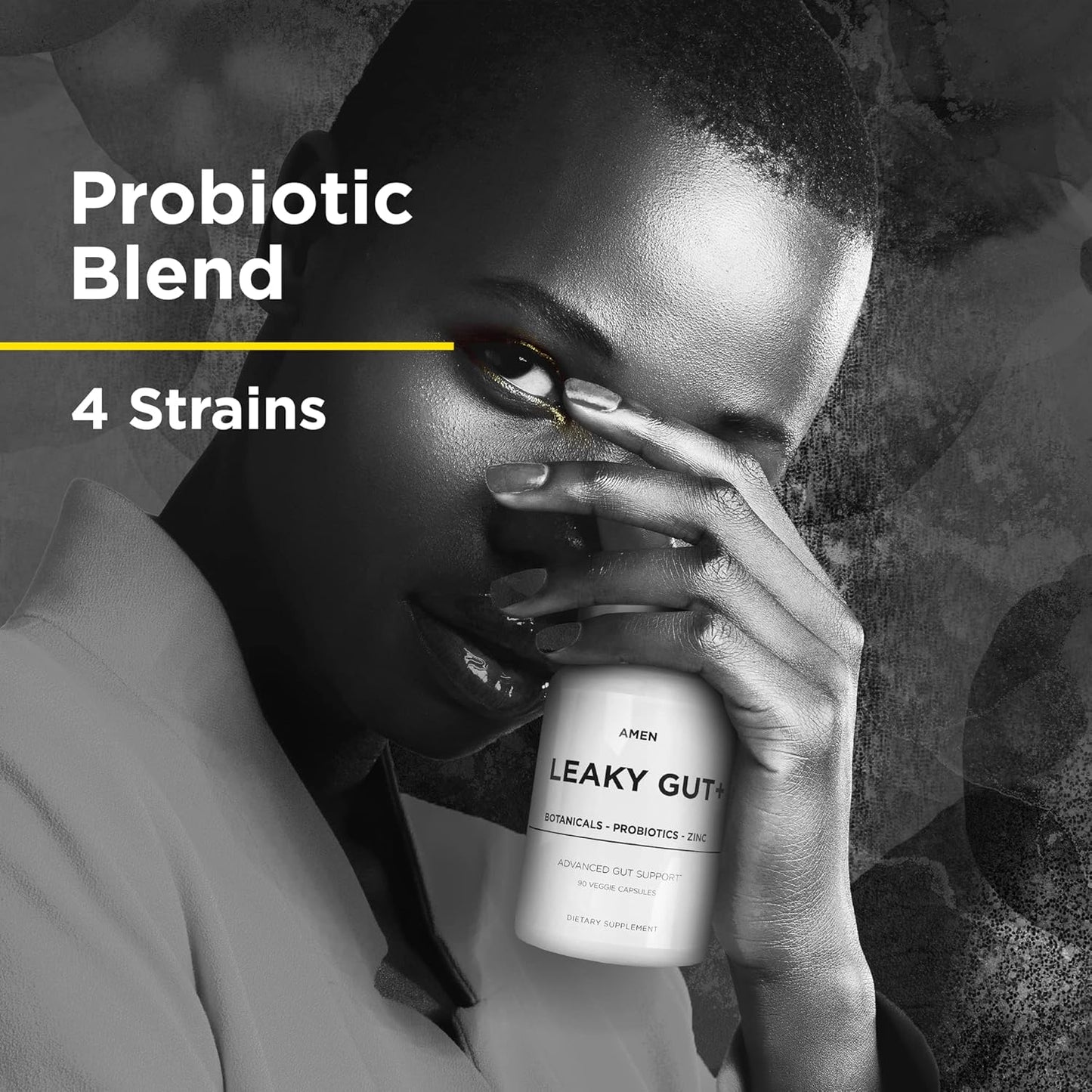 Amen Leaky Gut Supplement - Advanced Formula with Bioavailable L Glutamine - Nirvana Guru
