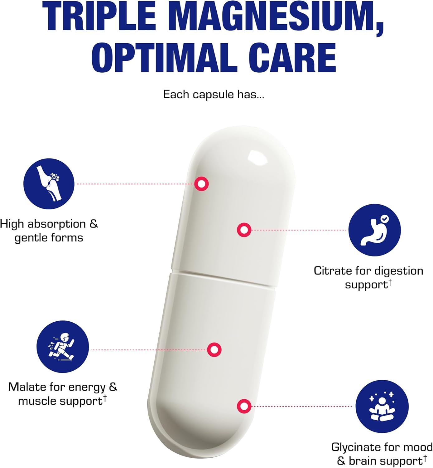 Triple Magnesium Complex 400 Mg - Clinical Formula - Nirvana Guru