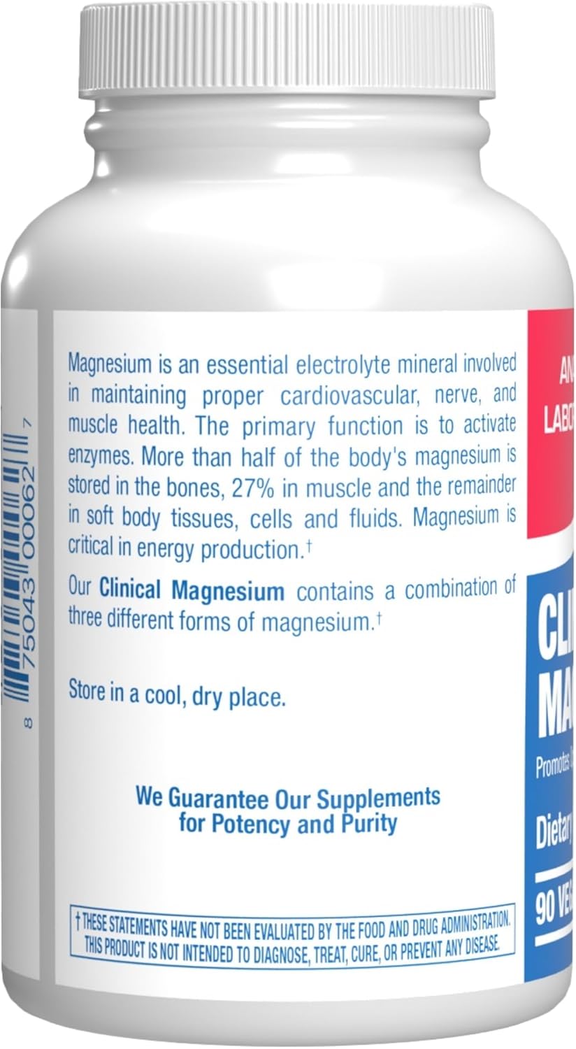 Triple Magnesium Complex 400 Mg - Clinical Formula - Nirvana Guru