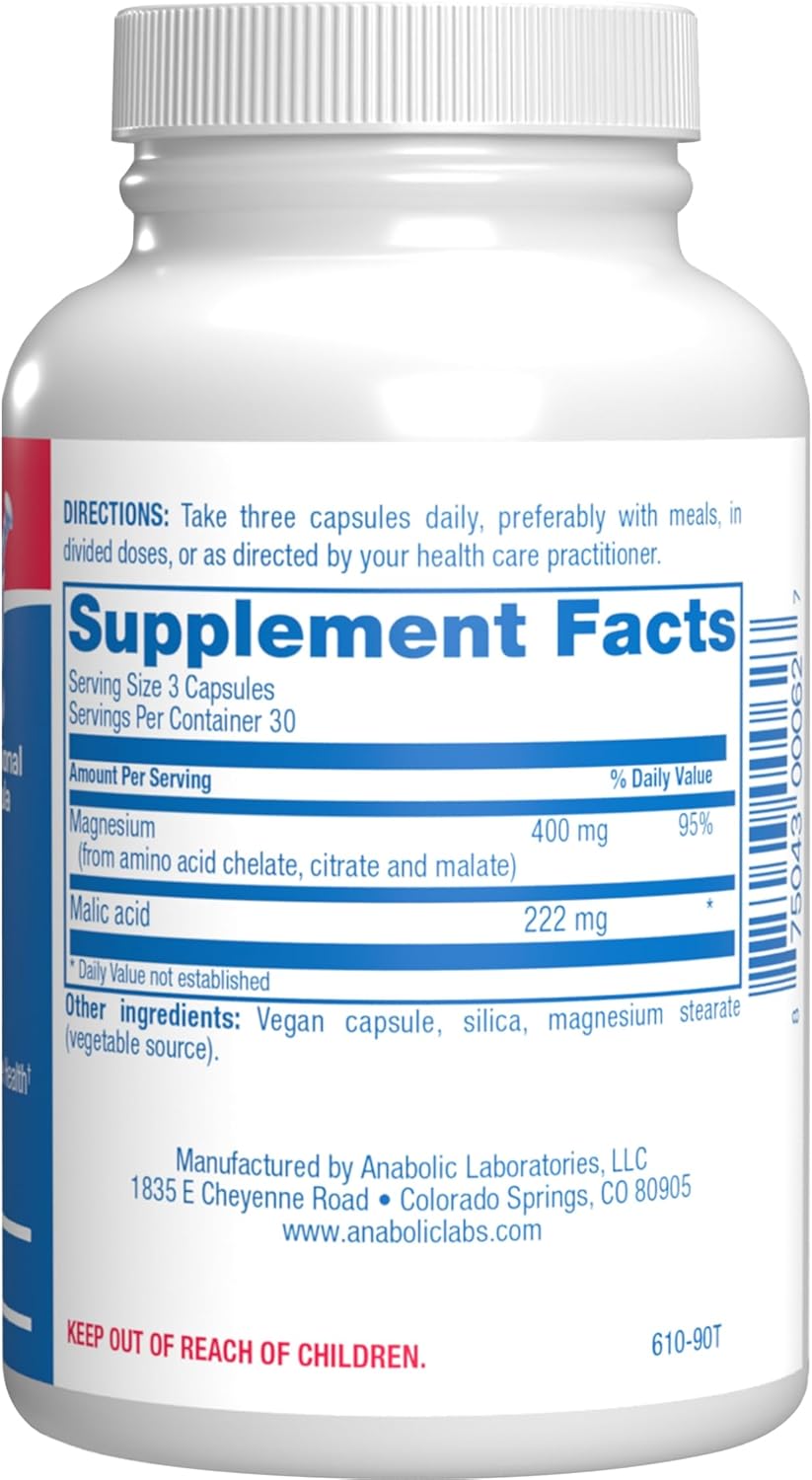 Triple Magnesium Complex 400 Mg - Clinical Formula - Nirvana Guru