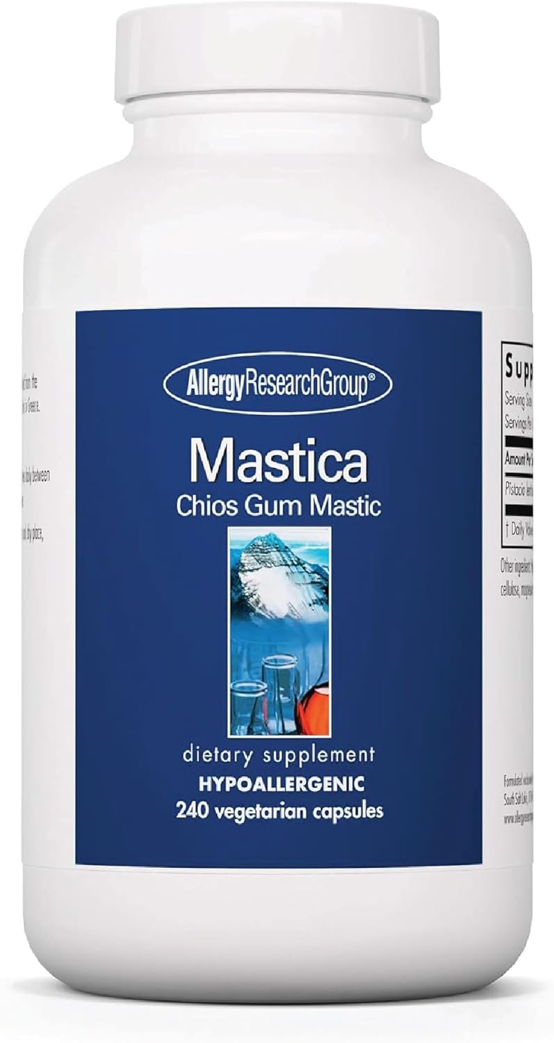 Allergy Research Group Mastica Dietary Supplement - GI Health, Helps Relieve Digestive Problems - Nirvana Guru