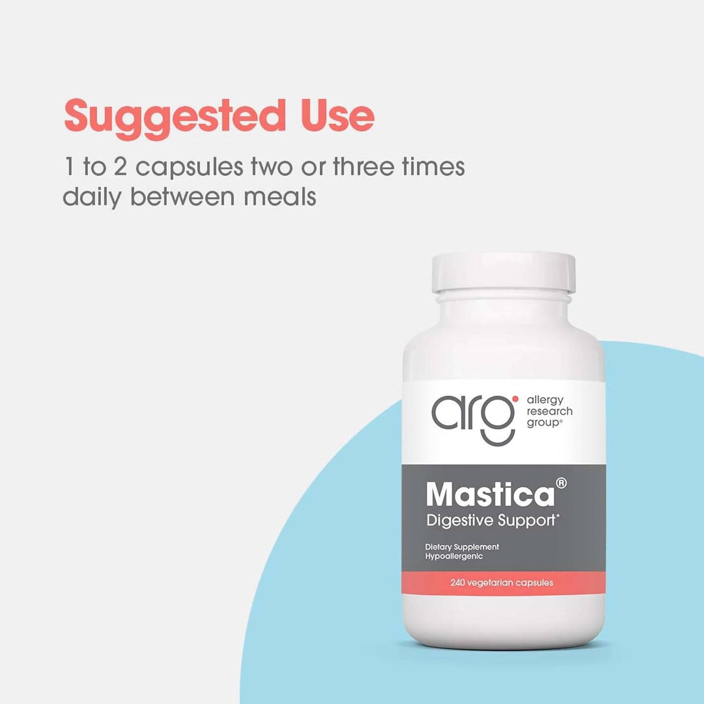 Allergy Research Group Mastica Dietary Supplement - GI Health, Helps Relieve Digestive Problems - Nirvana Guru