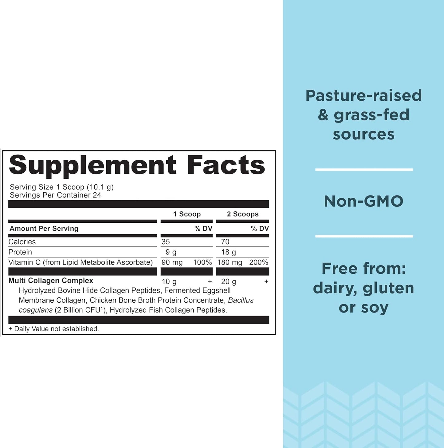 Ancient Nutrition Hydrolyzed Collagen Peptides Powder with Probiotics