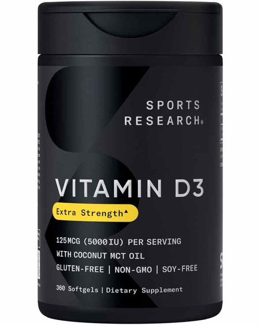 Sports Research Vitamin D3 - Nirvana Guru