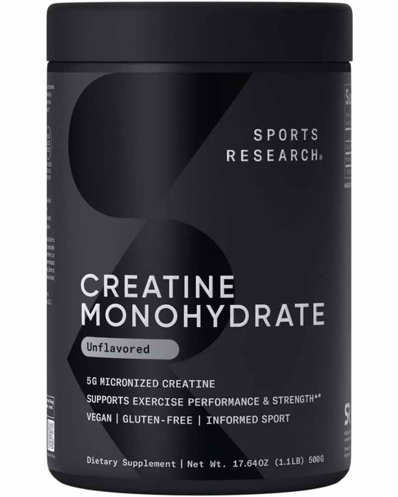 Sports Research Creatine Monohydrate - Nirvana Guru