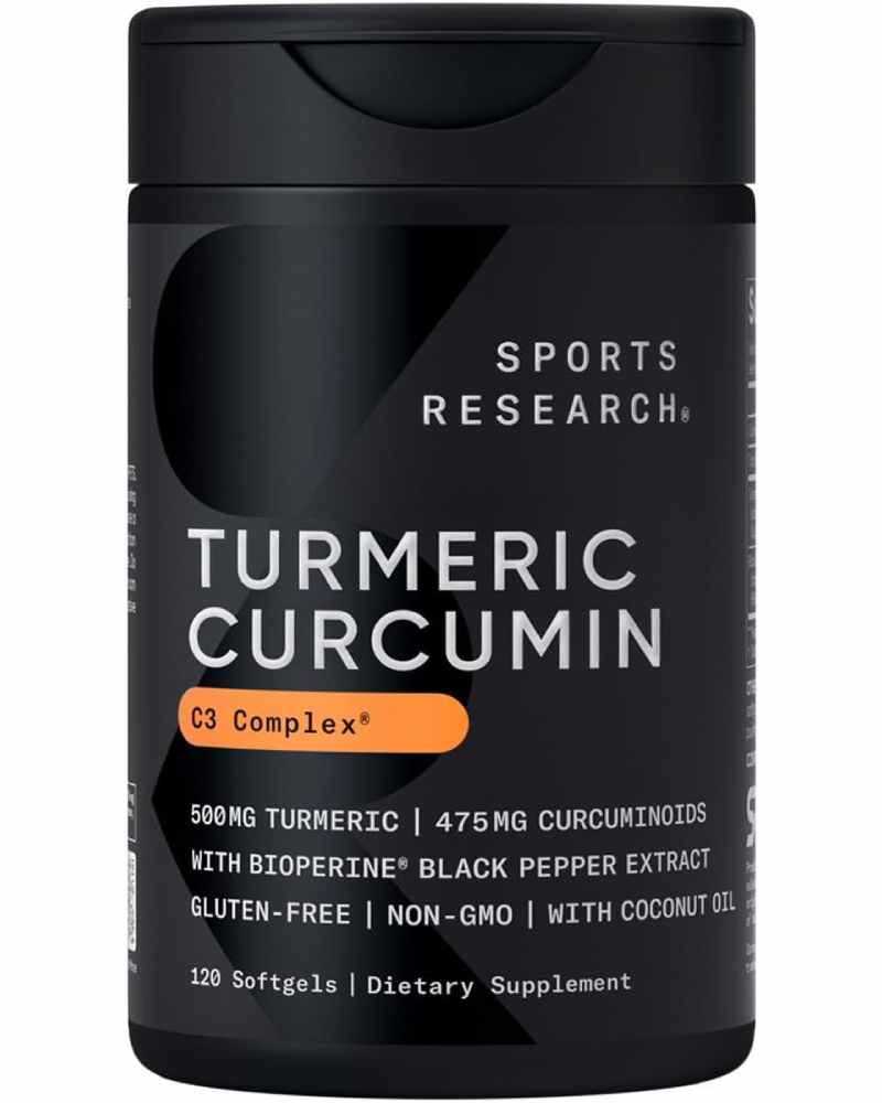 Sports Research Turmeric Curcumin C3 Complex - Nirvana Guru