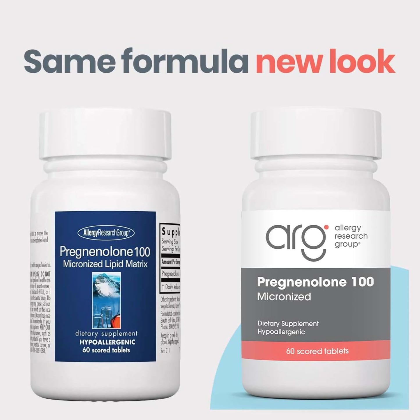 Allergy Research Group Pregnenolone Supplement - Progesterone Supplements - Nirvana Guru