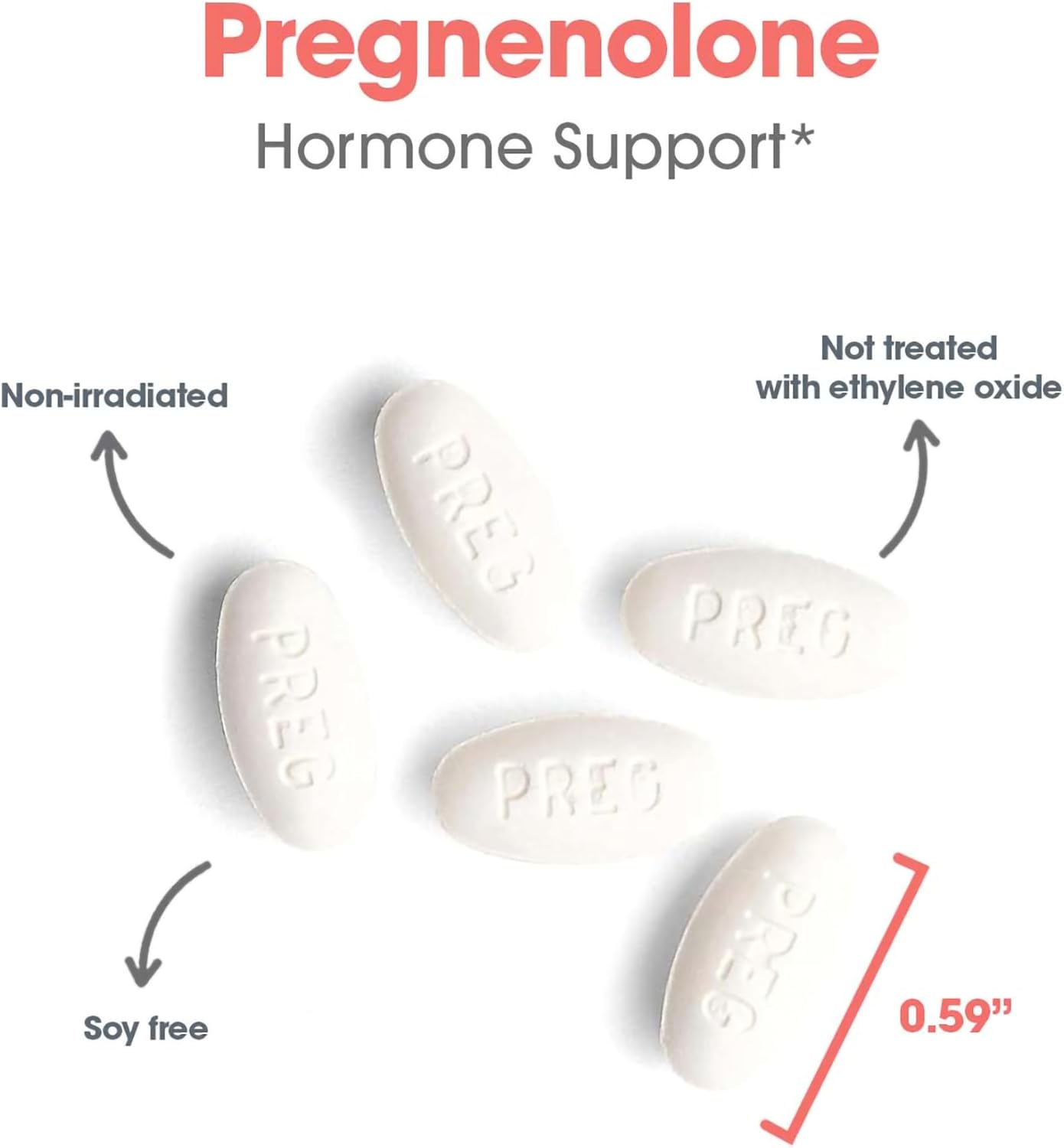 Allergy Research Group Pregnenolone Supplement - Progesterone Supplements - Nirvana Guru
