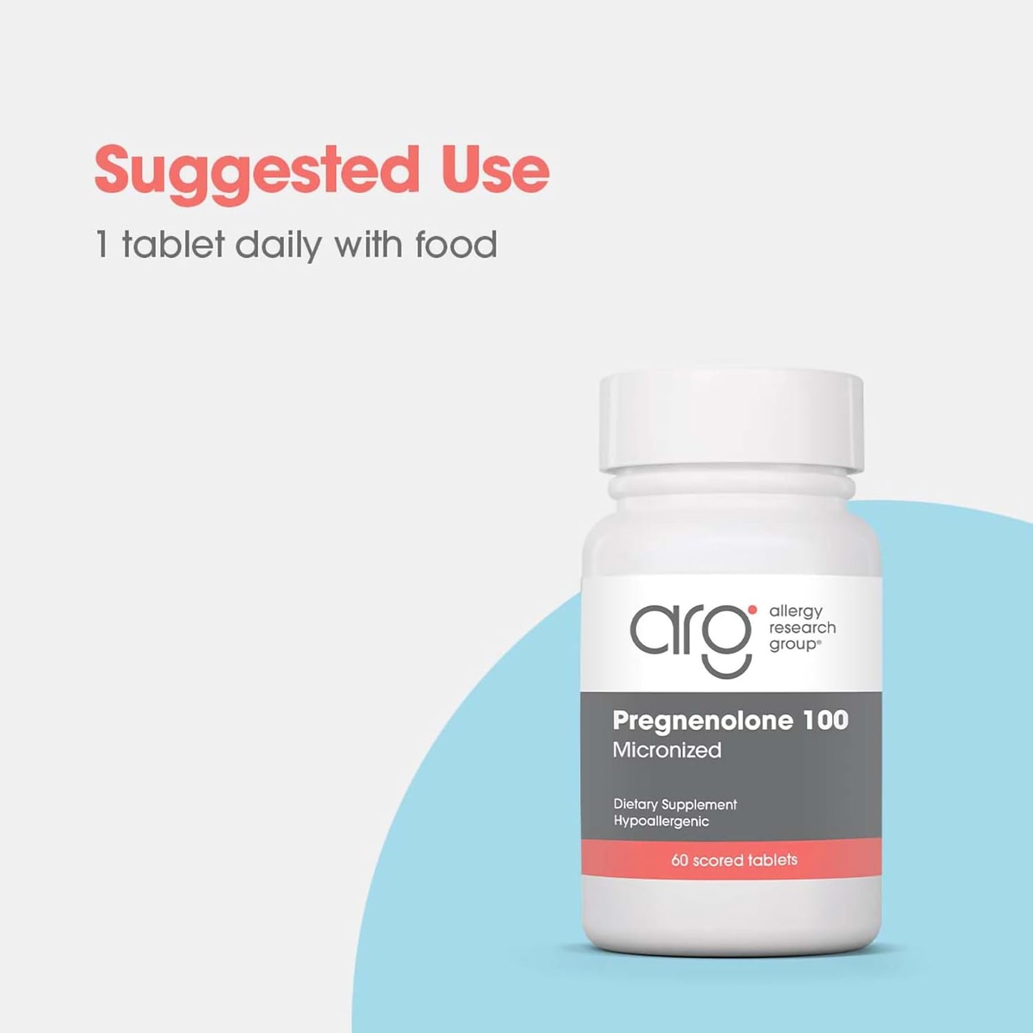 Allergy Research Group Pregnenolone Supplement - Progesterone Supplements - Nirvana Guru