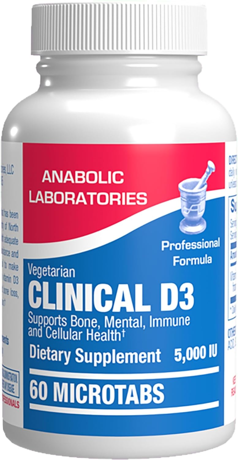 High Strength Vitamin D3 5000 IU - Clinical Formula - Nirvana Guru