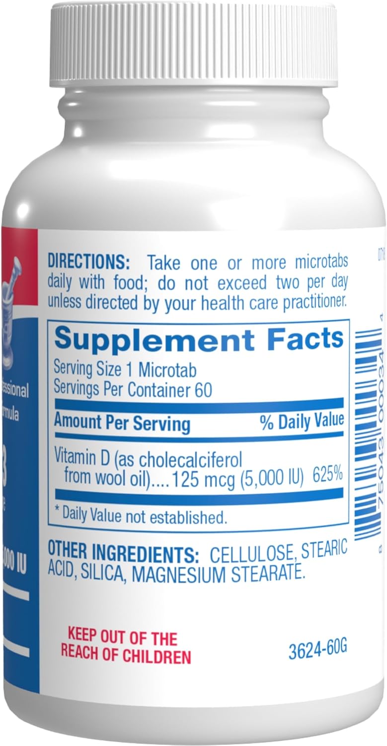 High Strength Vitamin D3 5000 IU - Clinical Formula - Nirvana Guru