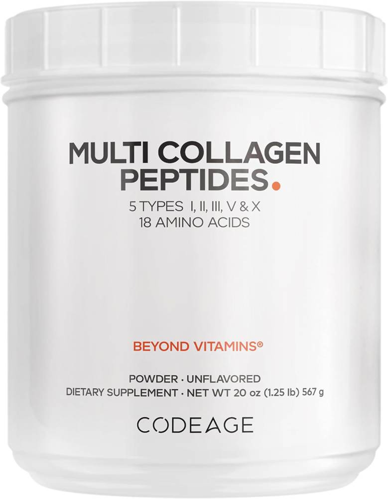 Codeage Multi Collagen Protein Powder Peptides, Hydrolyzed Collagen for Women & Men,20 OZ - Nirvana Guru