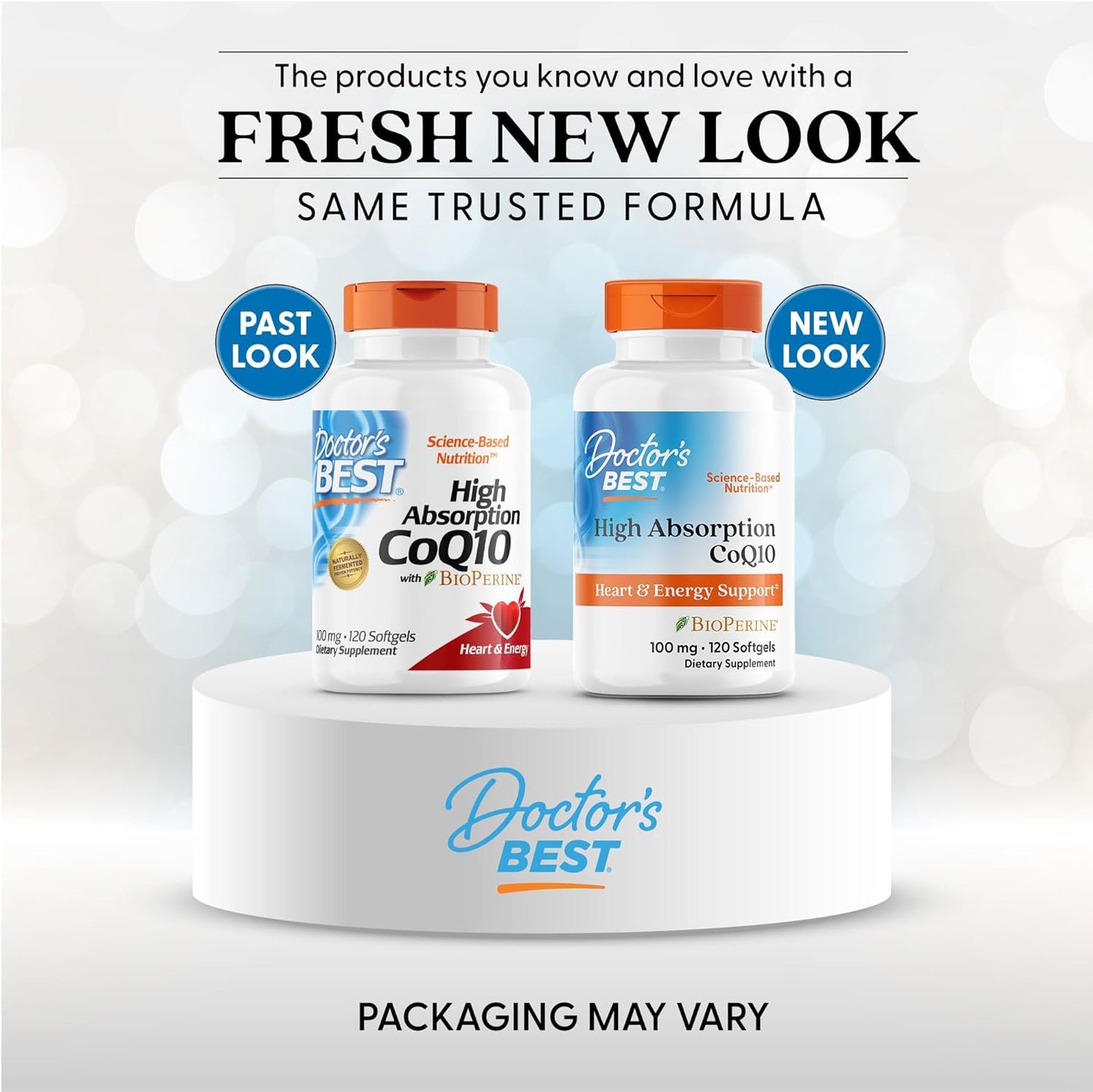 Doctor's Best High Absorption CoQ10 with BioPerine,120 Count - Nirvana Guru