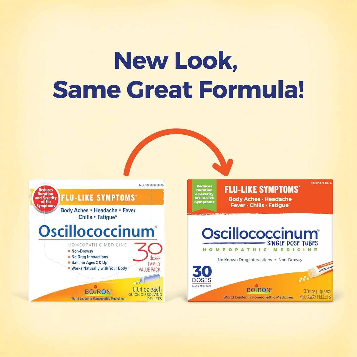 Boiron Oscillococcinum For Relief From Flu-Like Symptoms Of Body Aches, Headache, Fever, Chills, And Fatigue - 30 Count - Nirvana Guru