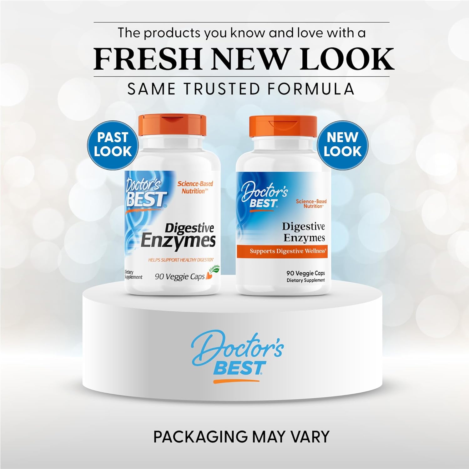 Doctors Best Digestive Enzymes, Supports Digestive Wellness, Non-GMO, Vegetarian 90 Veggie Caps - Nirvana Guru