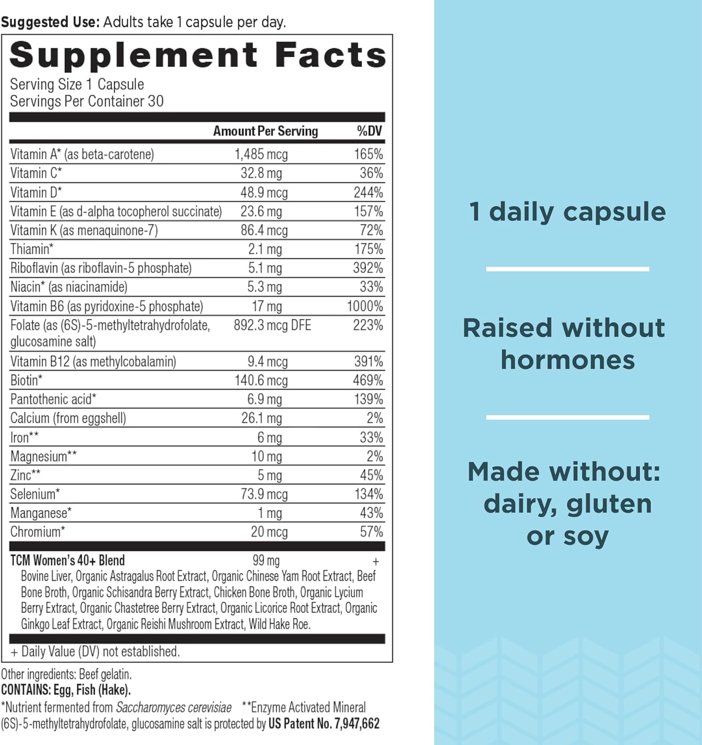 Ancient Nutrition Multivitamin for Women,Folate and Iron Supplement - Nirvana Guru