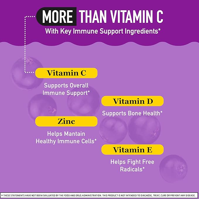 Airborne Elderberry + Zinc & Vitamin C Gummies for Adults, Immune Support Vitamin D & Zinc Gummies with Powerful Antioxidant Vitamins C D & E - 130 Gummies, Elderberry Flavor - Nirvana Guru