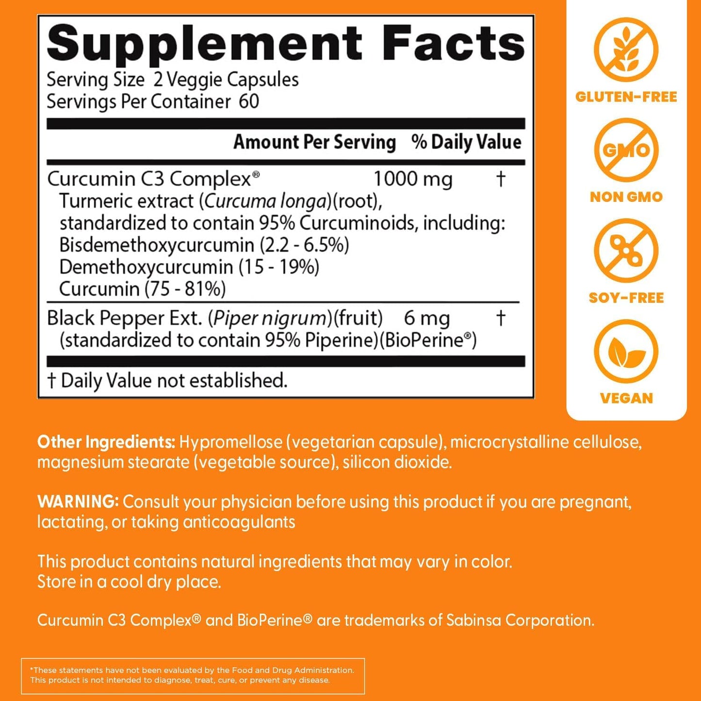Doctors BEST High Absorption Curcumin from Turmeric Root, Supports Joint Health,Vegan 120 Veggie Caps - Nirvana Guru