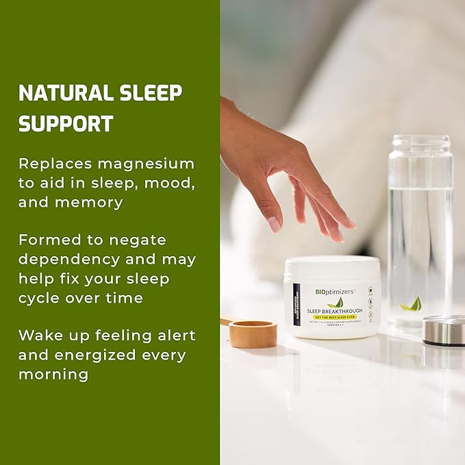 BIOptimizers Sleep Breakthrough 2.0 – Natural Support Supplement,7.3 oz - Nirvana Guru