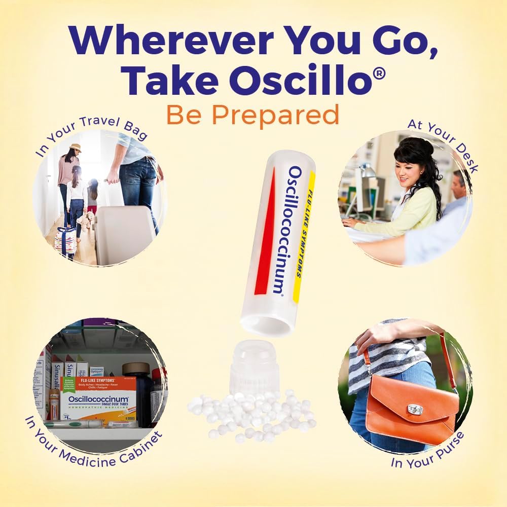 Boiron Oscillococcinum For Relief From Flu-Like Symptoms Of Body Aches, Headache, Fever, Chills, And Fatigue - 30 Count - Nirvana Guru