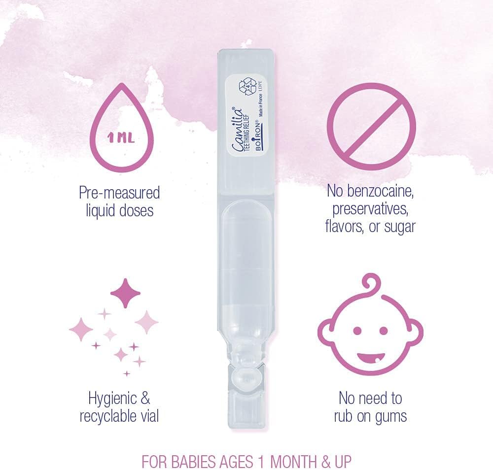 Boiron Camilia Drops 40 Count (Pack of 2),Liquid Drop for Baby - Nirvana Guru