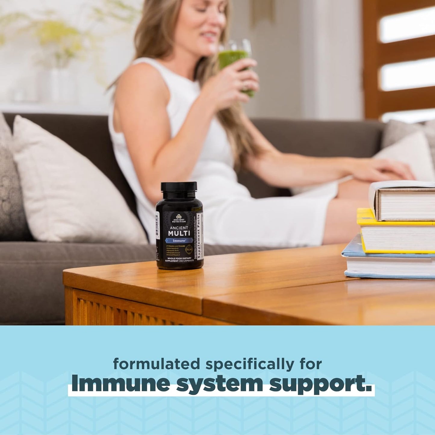 Ancient Nutrition Multivitamin for Immune Support,90 Capsules - Nirvana Guru