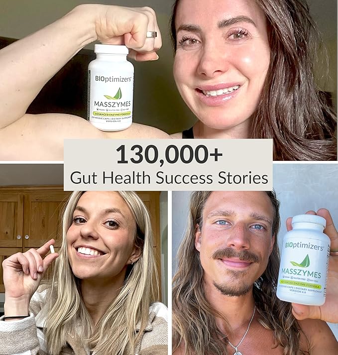 BIOptimizers MassZymes Digestive Enzymes Supplement,250 Caps - Nirvana Guru