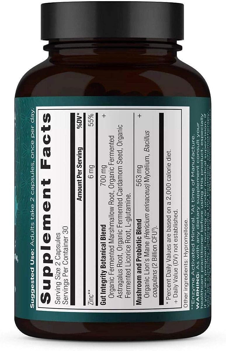 Ancient Nutrition Gut Health Supplement Leaky Gut Capsules,60 Ct - Nirvana Guru