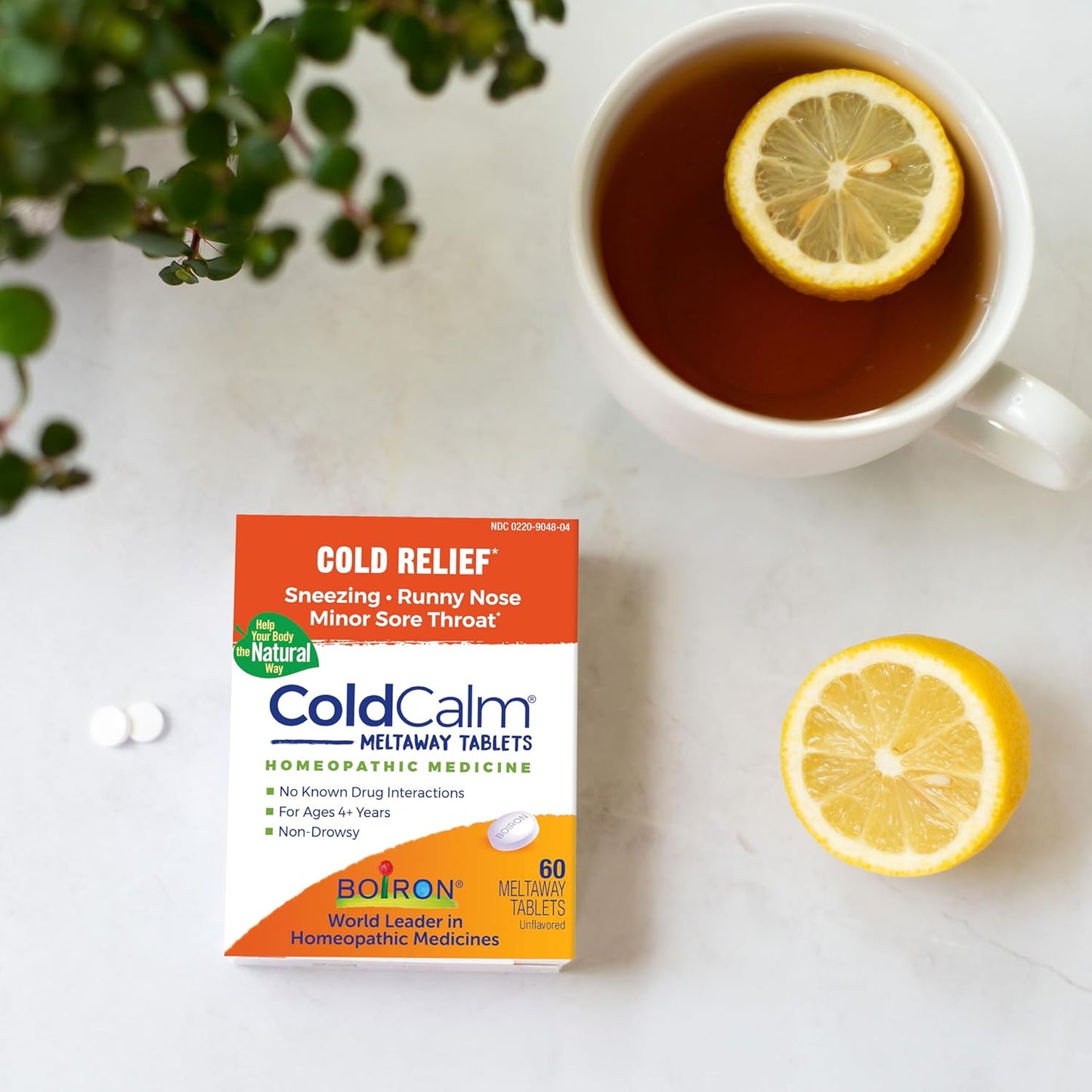 Boiron ColdCalm Tablets for Relief of Common Cold Symptoms,60 Count - Nirvana Guru
