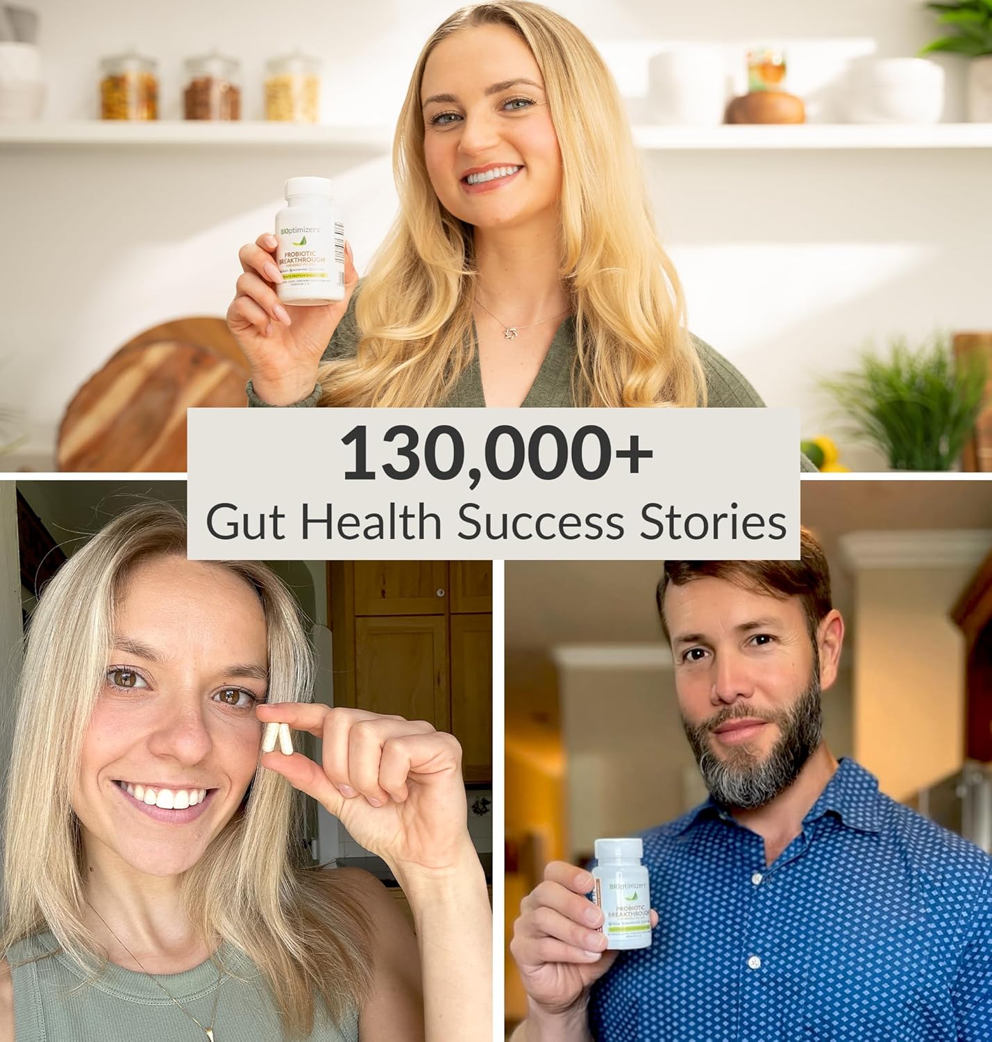 BIOptimizers Probiotic Breakthrough, Proteolytic Prebiotics & Probiotics Supplement,60 Vegan Capsules - Nirvana Guru