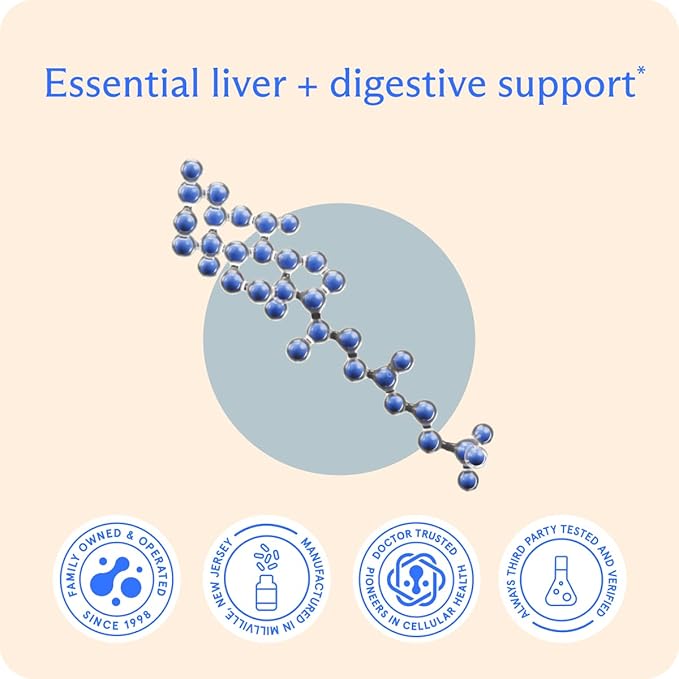 BodyBio TUDCA for Liver Detox,Healthy Fat Metabolism and Digestion, Pure Tauroursodeoxycholic Acid - 60 Capsules - Nirvana Guru