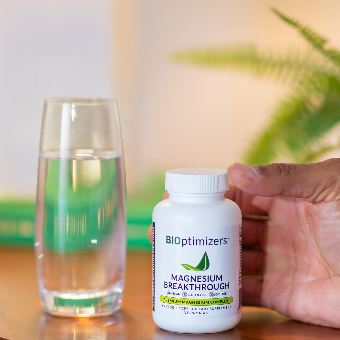BIOptimizers Magnesium Breakthrough Supplement 4.0,30 Capsules - Nirvana Guru