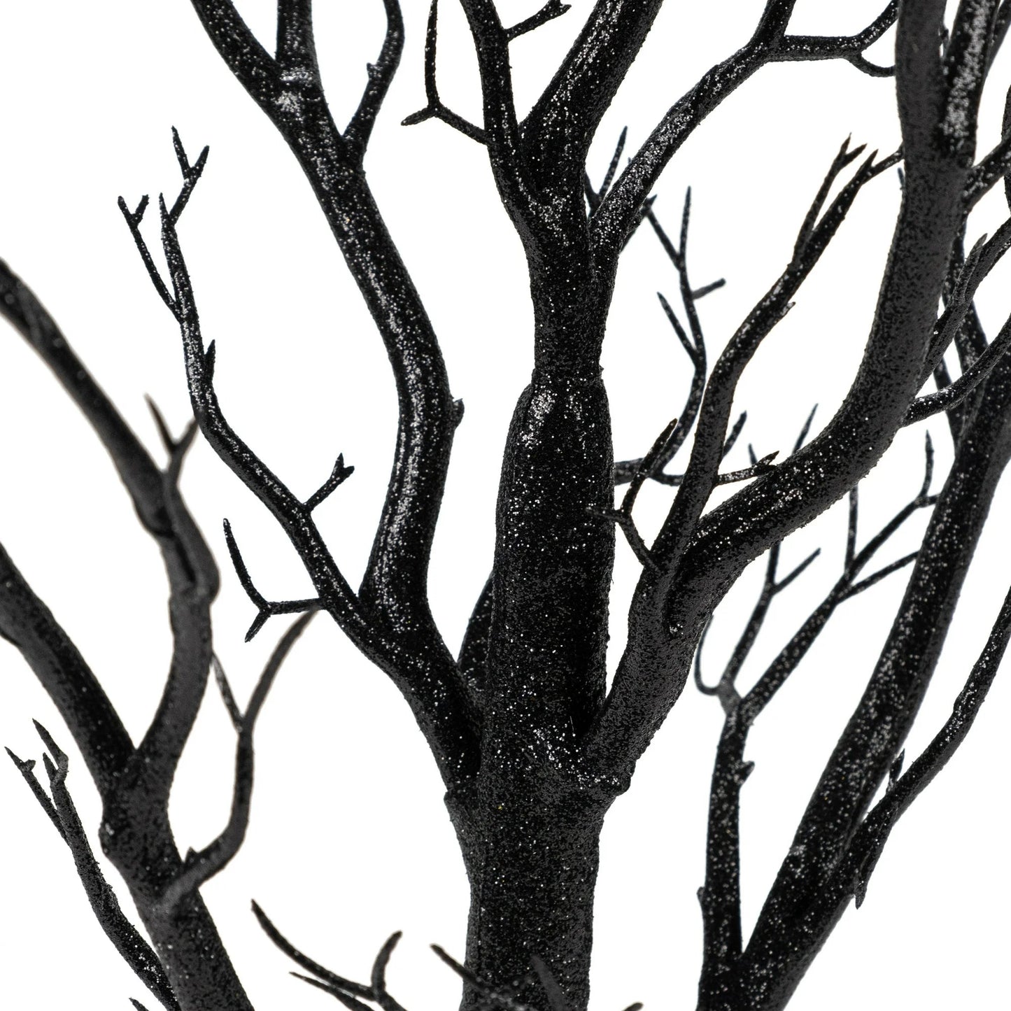 Ghostly Disco Tree Tabletop Decor, Silver & Black, 18", Halloween by Way To Celebrate nirvanaguru