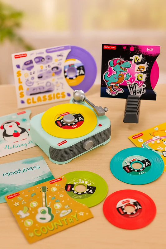 Fisher Price Rockin' Record Player Deluxe Playset nirvanaguru