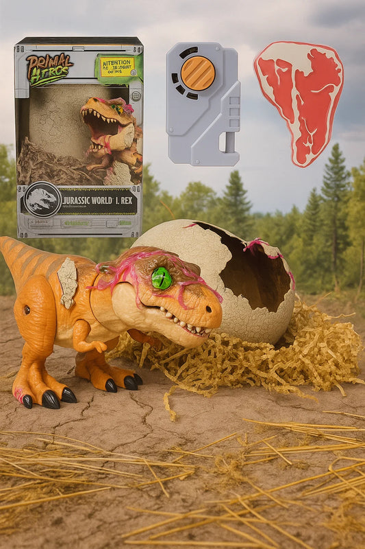 Jurassic World Primal Hatch T-Rex, Interactive Dinosaur Toy for Kids Ages 5 and up nirvanaguru