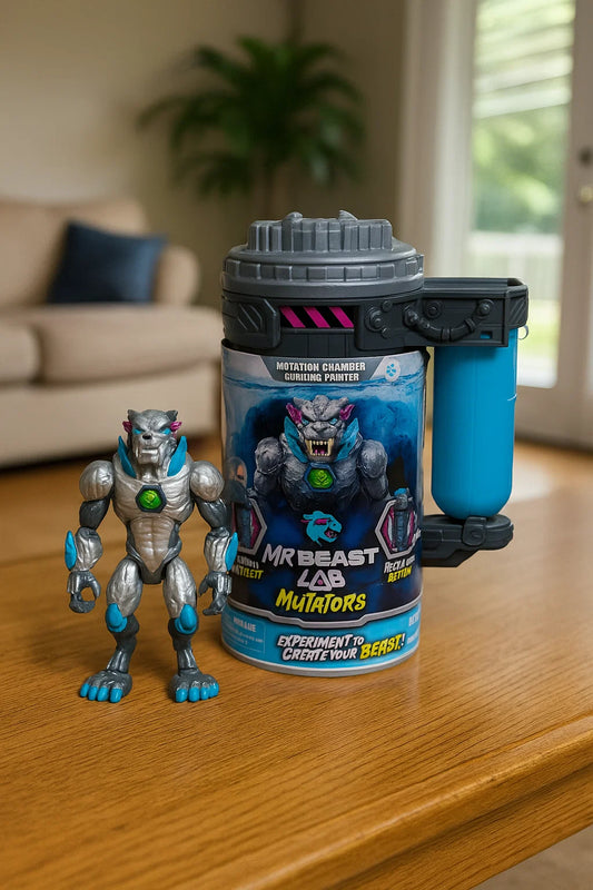 MrBeast Lab Release the Metallic Panther, Mutate the Ultimate Beast With MrBeast Lab , Ages 5+ nirvanaguru