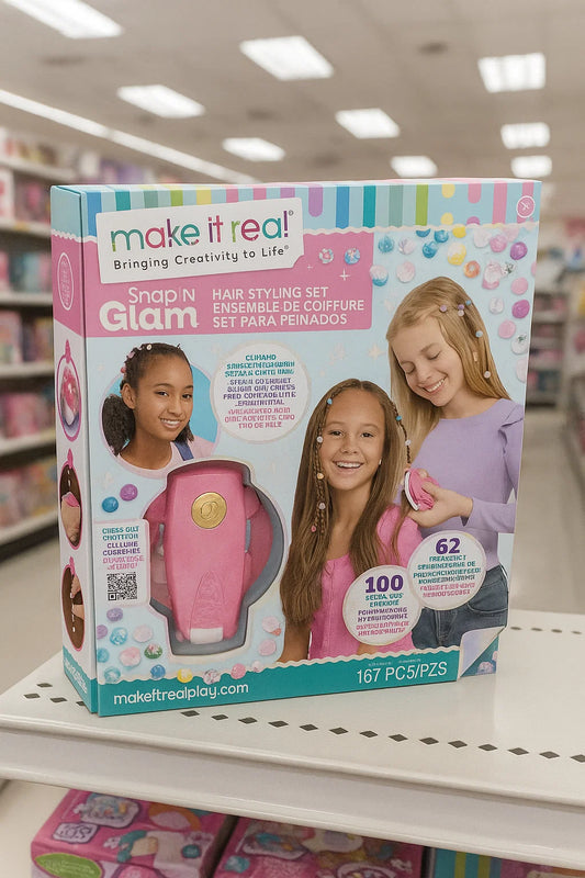 Make It Real Snap 'n Glam Hair Styling Set nirvanaguru