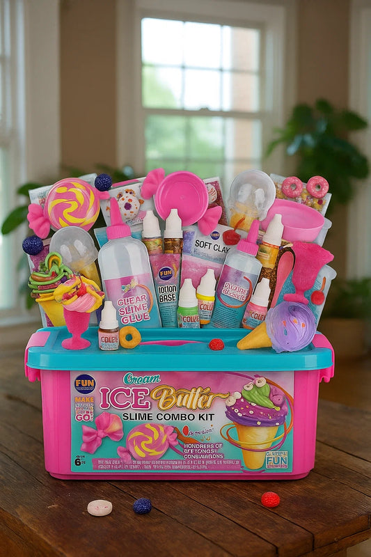 Gift Butter Slime Kit for Girls 10-12, FunKidz Ice Cream Soft Slime Making Kit Ages 8-12 Kids Slime Toys Ideal Birthday Party Present nirvanaguru