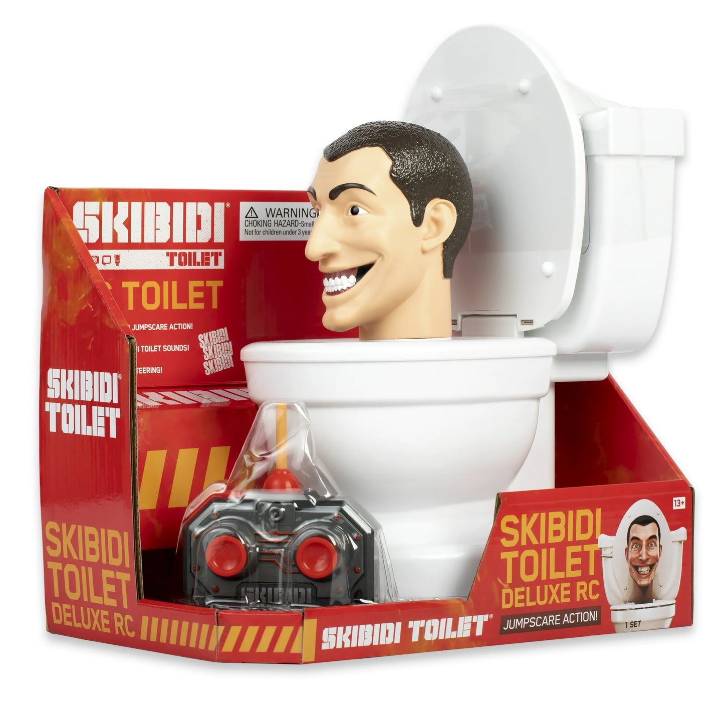 Skibidi Toilet Deluxe Toilet RC, YouTube Animation Sensation, Remote Control, Action Figure, Officially Licensed Skibidi Toilet Merch nirvanaguru