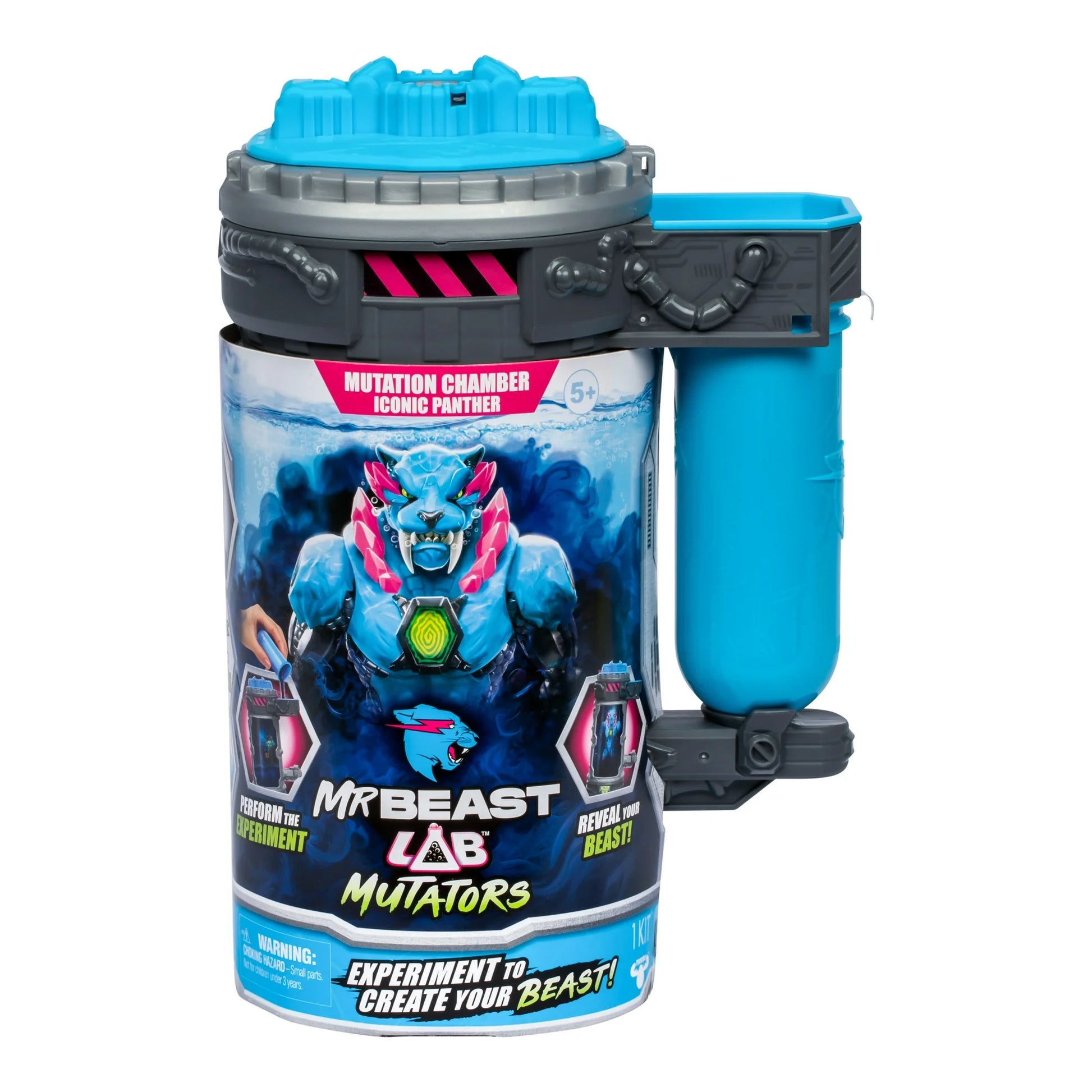 MrBeast Lab Mutators Iconic Panther Action Figure, Mutate the Ultimate Beast, Ages 5+ nirvanaguru