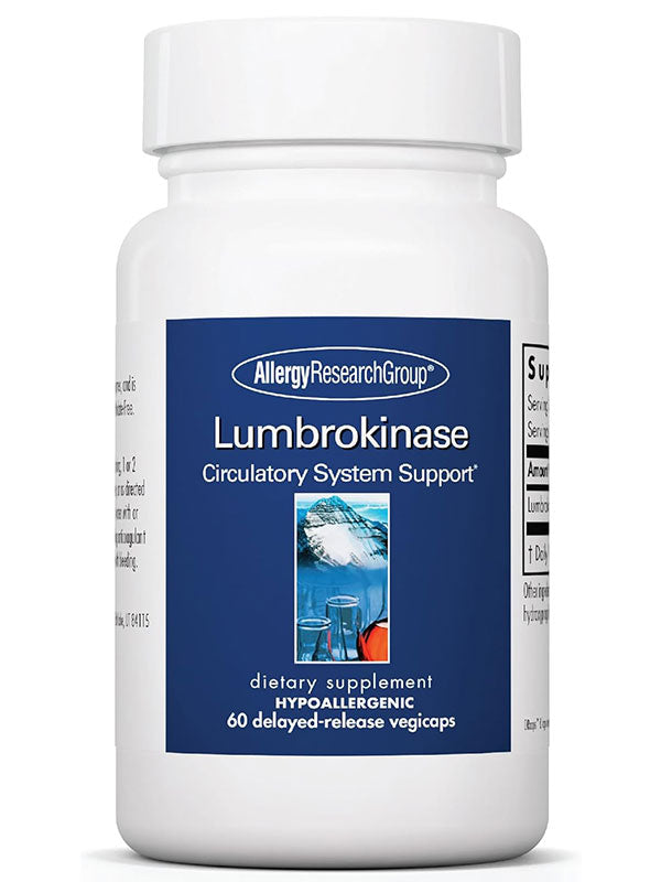 Allergy Research Group Lumbrokinase Supplement - Circulatory System Support