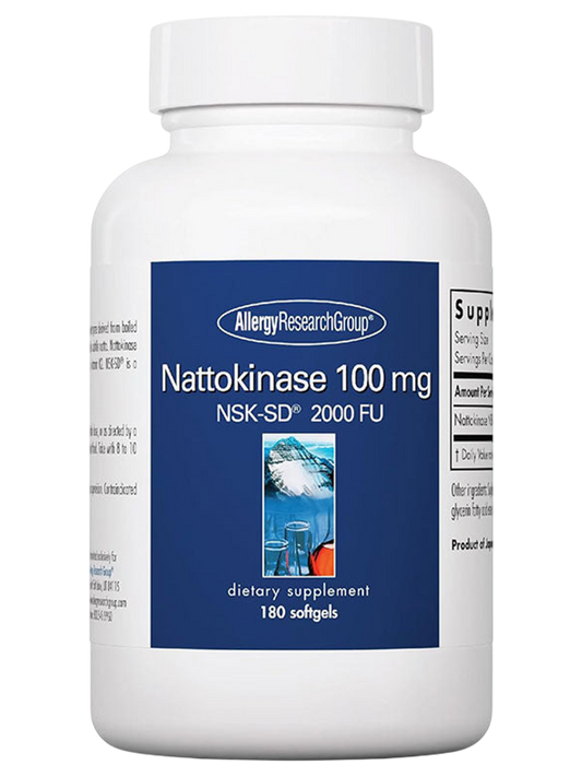 Allergy Research Group - Nattokinase Supplement NSK-SD 2000 FU - Nirvana Guru