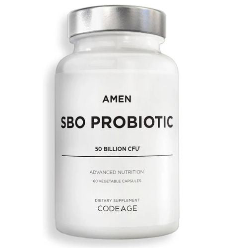 Amen Probiotics Supplement, SBO Probiotic and Organic Prebiotics Nirvana Guru