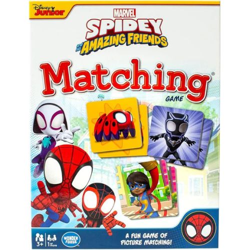 Wonder Forge Marvel Spidey and His Amazing Friends Matching Game - Memory Game for Kids Ages 3+ - Educational Fun for Toddler Boys and Girls nirvanaguru