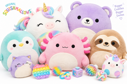 Giant Squishmallow: Big Squishmallows, Plush Toys &amp; Fidget Alternatives