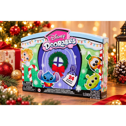 Disney Doorables Advent Calendar, Collectible 1.5-Inch-Tall Figures, Ages 5+