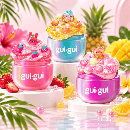 GUI GUI Tropical Deluxe Slime Gift Set, 42 Pieces