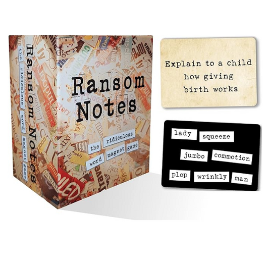 Ransom Notes - The Ridiculous Word Magnet Party Game, 3+ Players Nirvana Guru